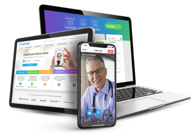 Telehealth Company Amwell Closes a $194 Million Financing Round